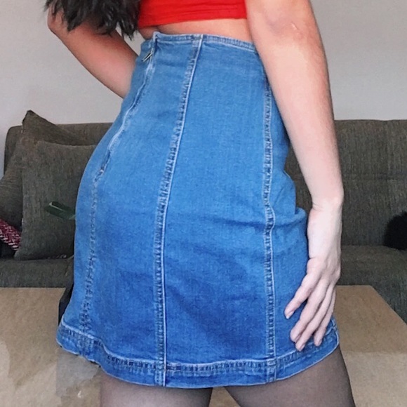 Pacsun Jean Skirt - Picture 4 of 5